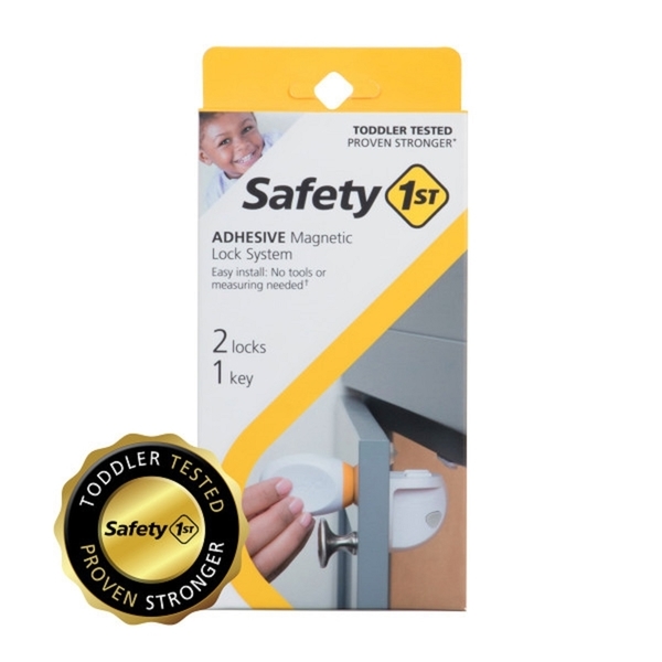 Safety 1St Mag Cab Locks Wht 3Pc HS292